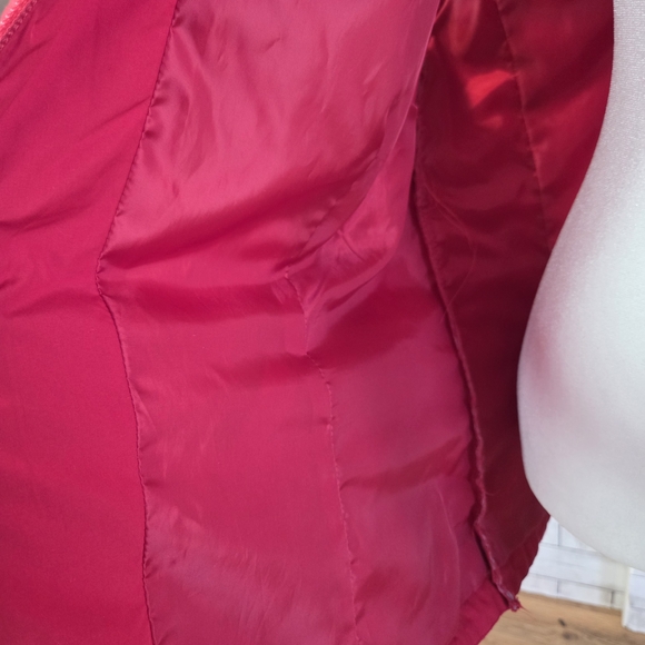 Coldwater Creek Cherry Red Sleeveless Vest - Picture 7 of 7